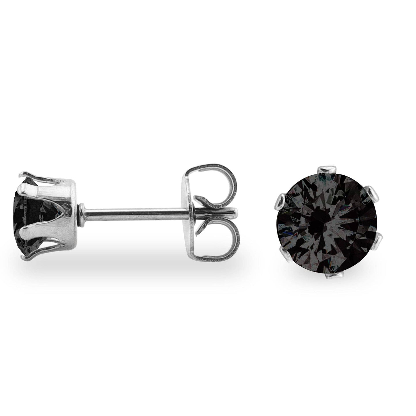 Black Stainless Steel Stud Set