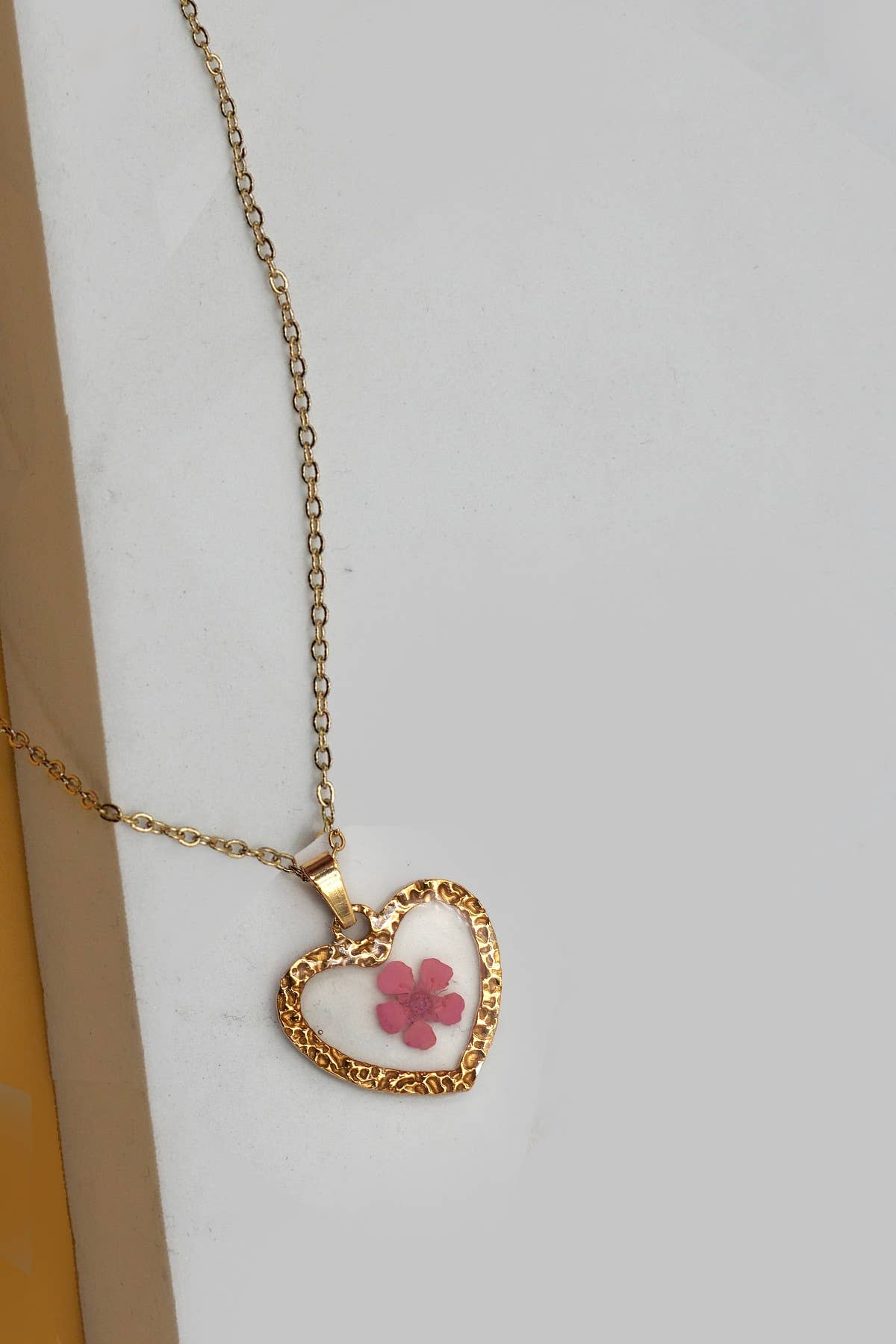 Pressed Floral Necklace