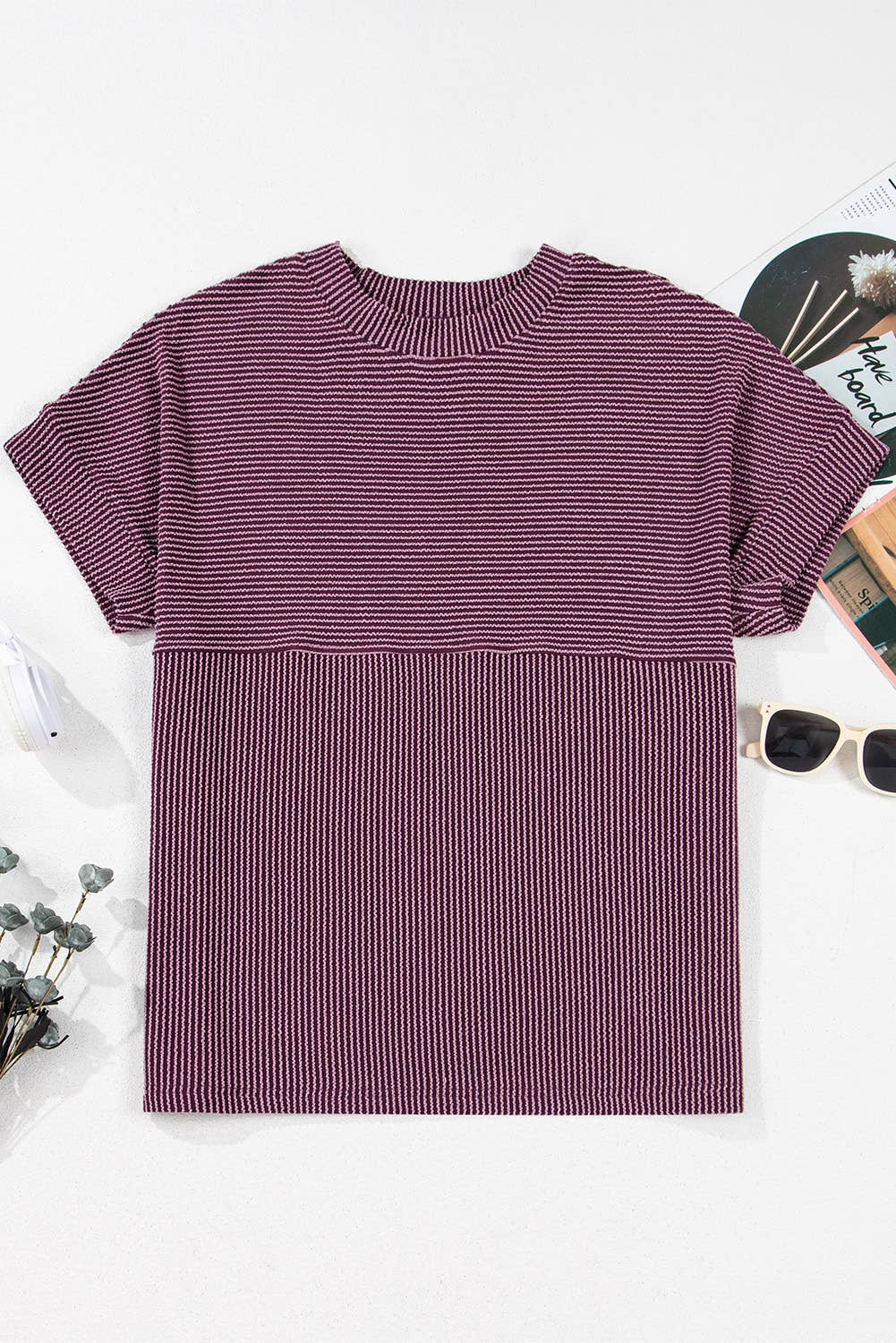 Purple Corded Shirt