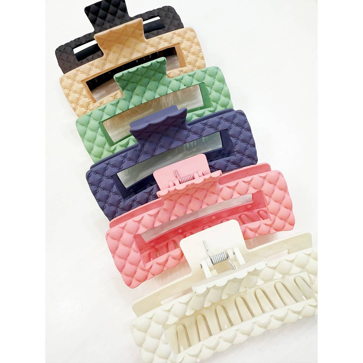 Jumbo Rectangle Hair Claw Clip