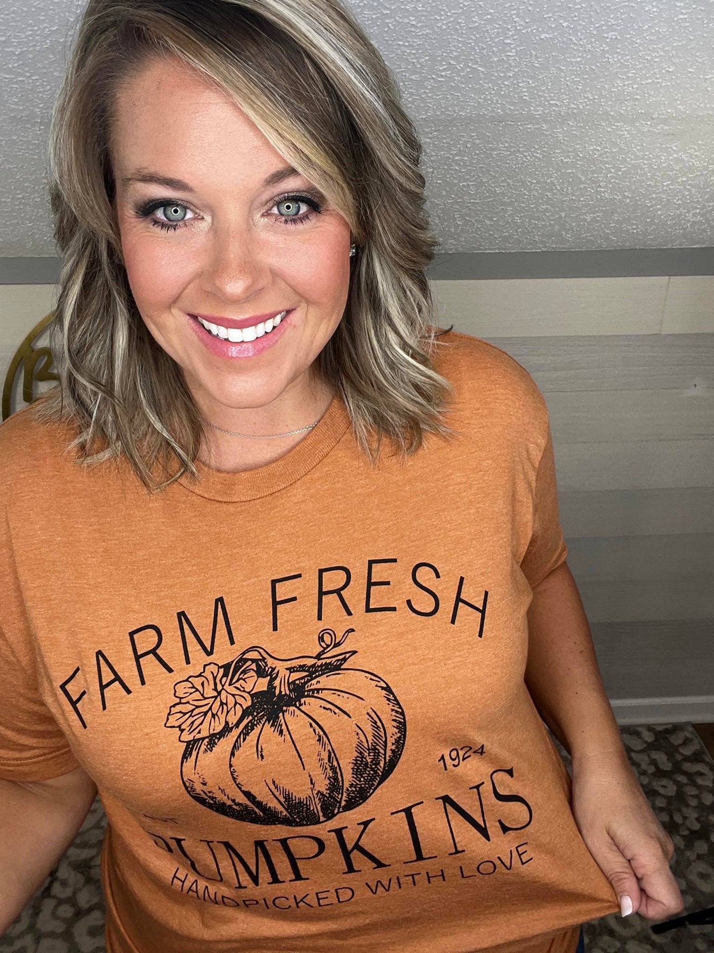 Pumpkin fall graphic tee