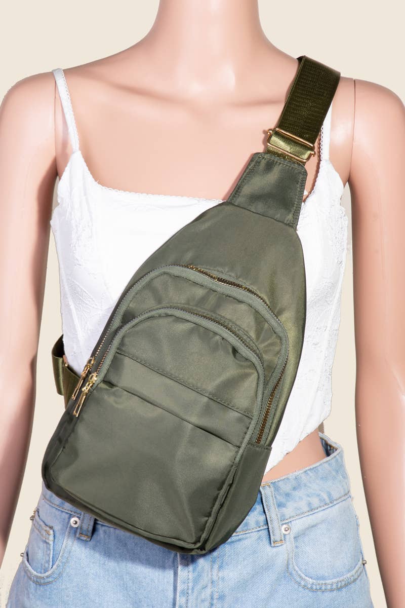 Olive Sling Bag