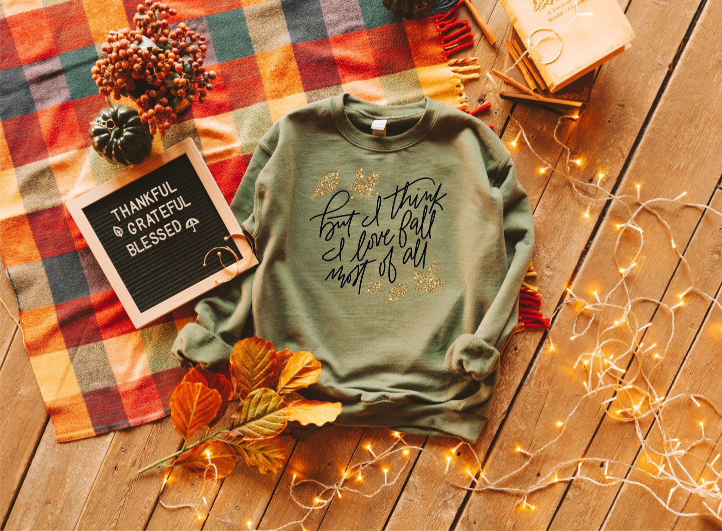 But I love fall most of all tee