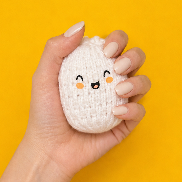 Crochet Bao Bun Hacky Sack