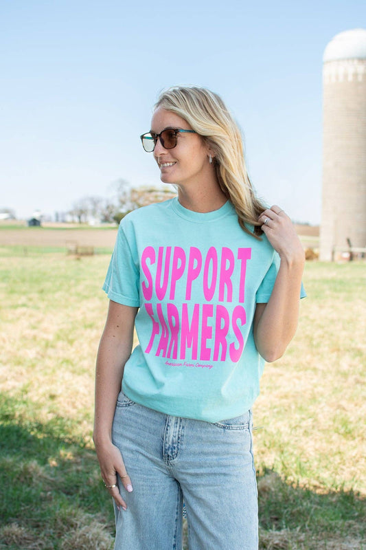 Western 'Support Farmers' Graphic Tee