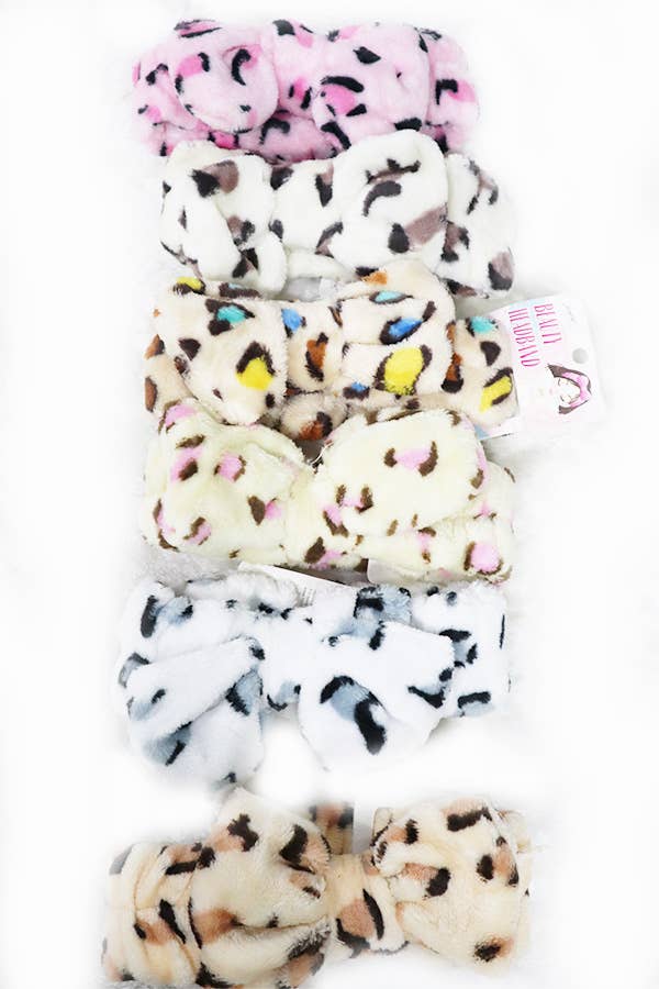 Leopard Print Shower Headwrap