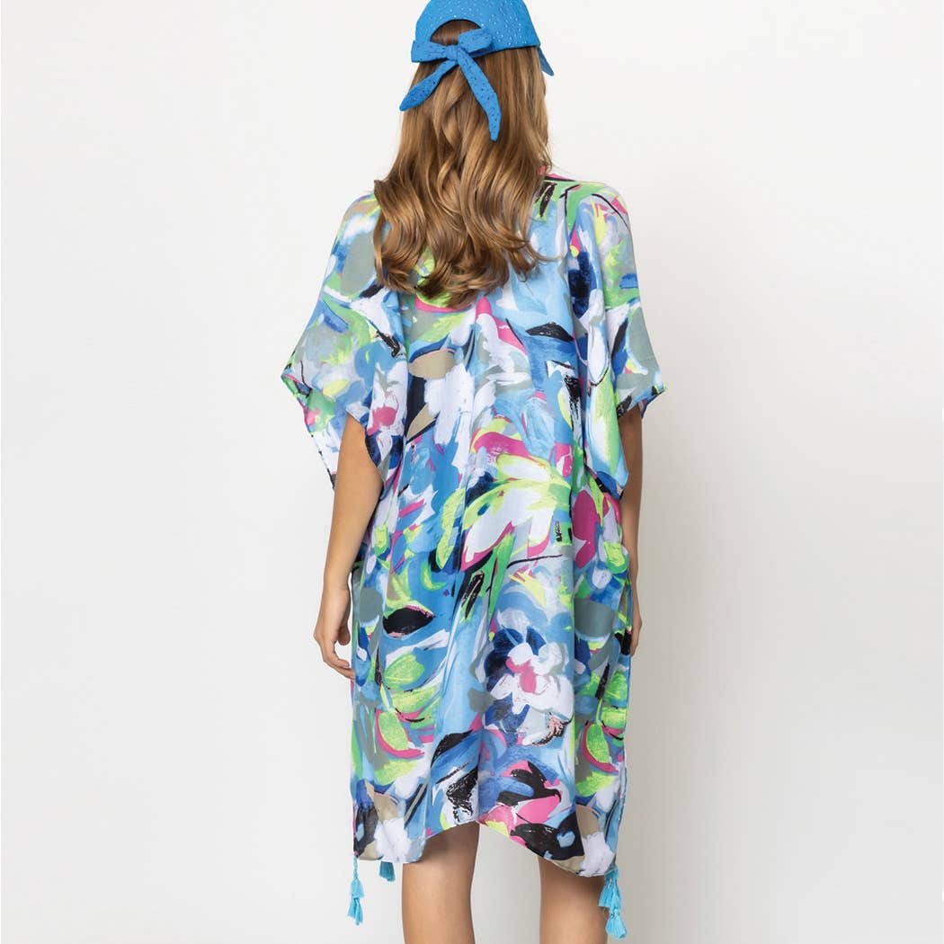 Abstract Kimono