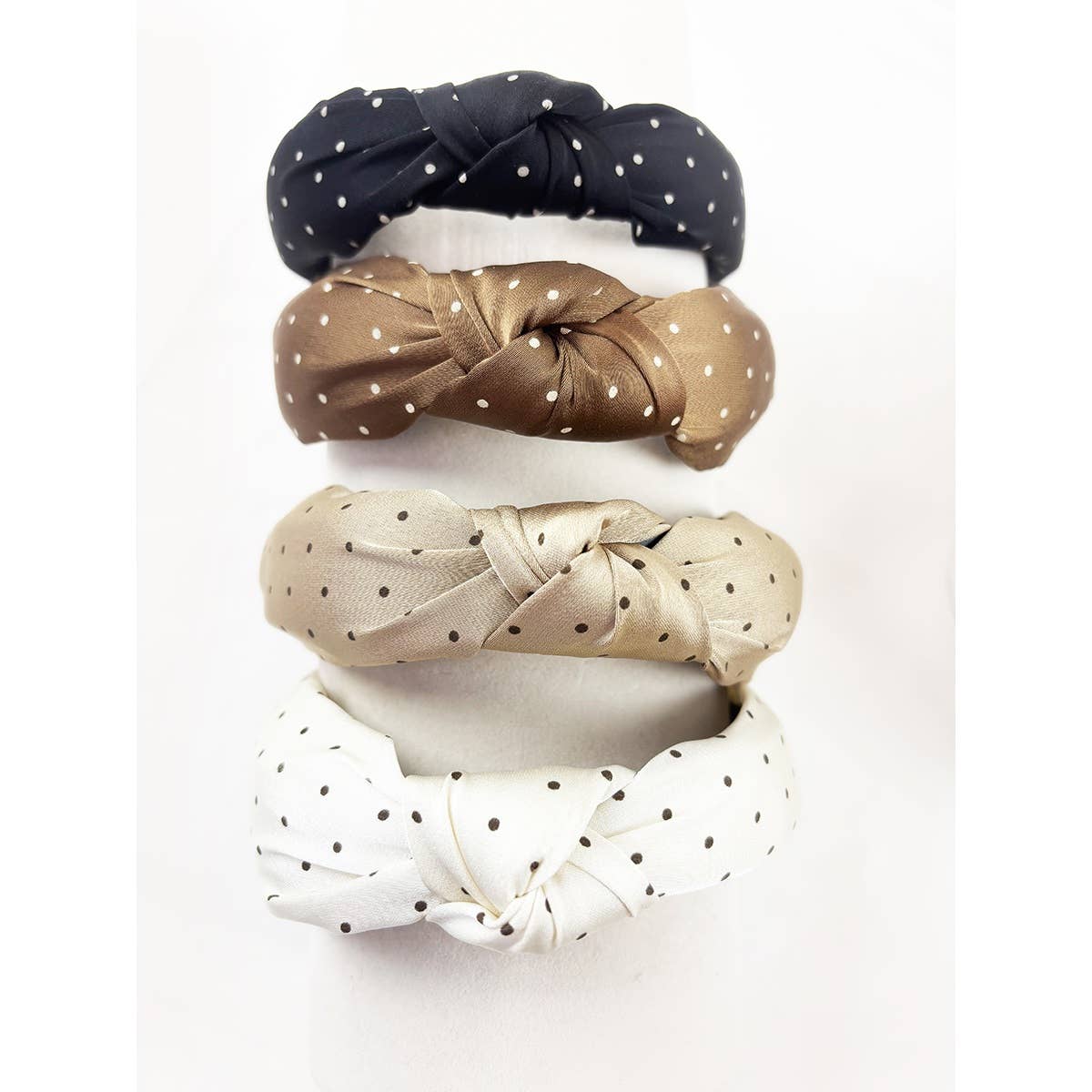 Polka Dot Knotted Headband