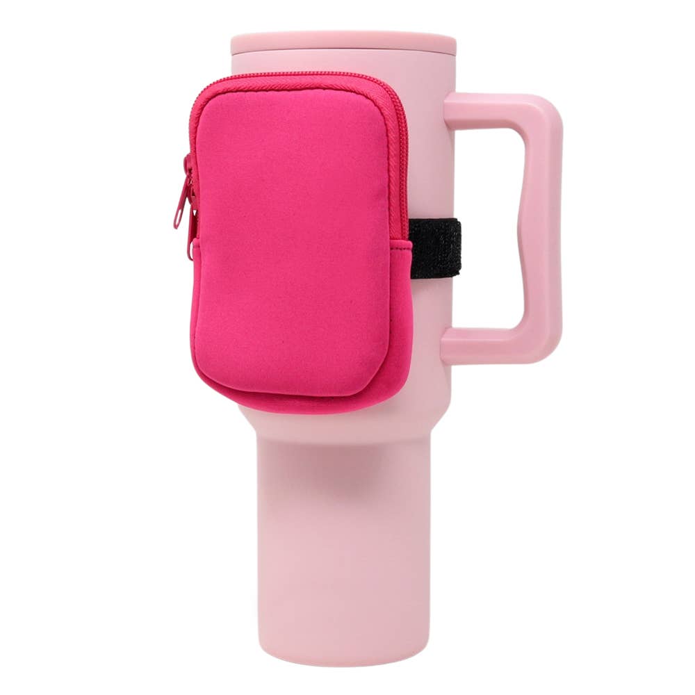 Tumbler Fanny Pack Hot Pink