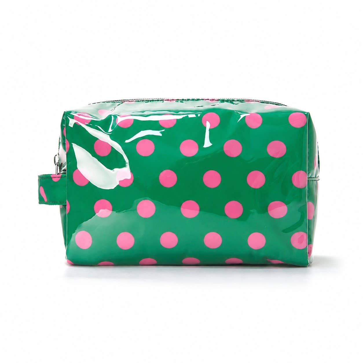 Polka Dot waterproof makeup pouch