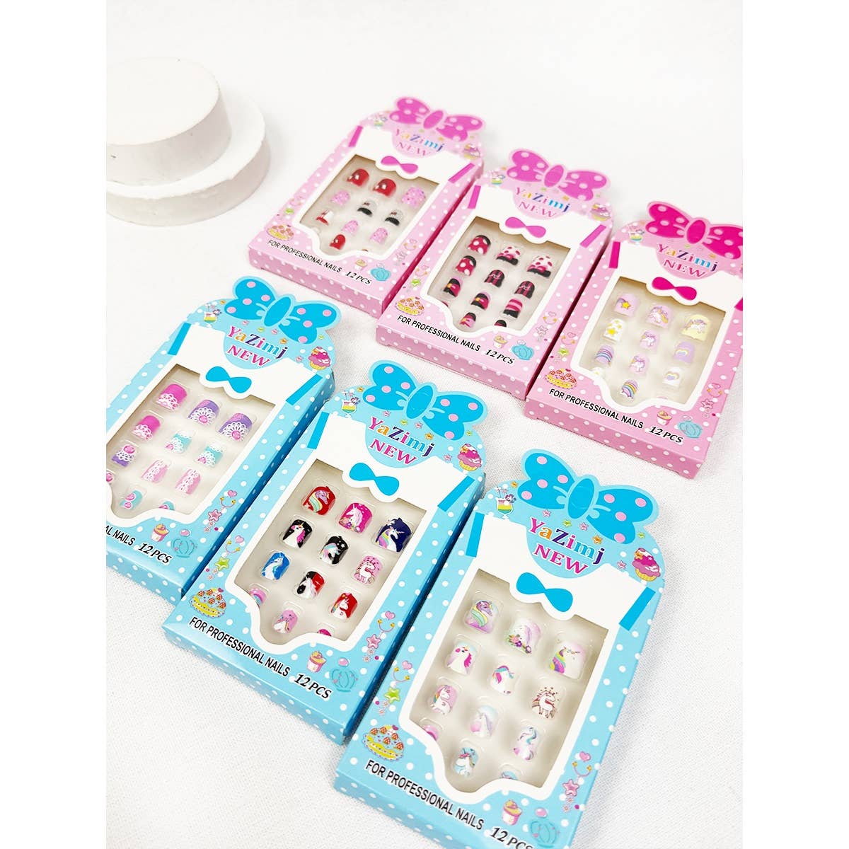 Adorable Press On Kids Nails Set