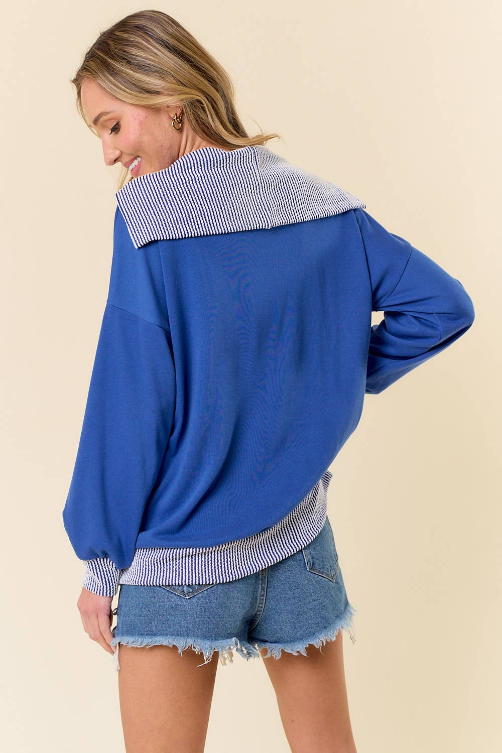 Love Letter Sweatshirt in Royal