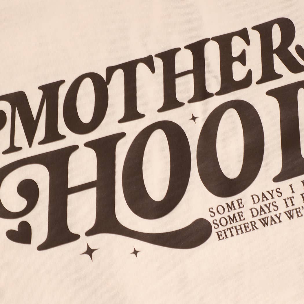 Motherhood comfort colors tee