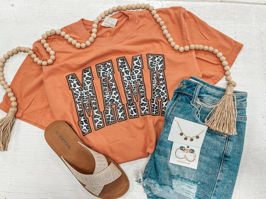 Leopard Mama Tee
