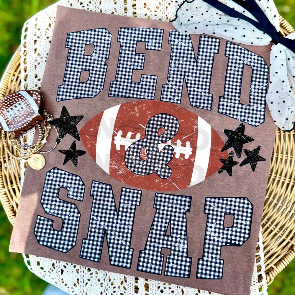 Bend And Snap Football Tee