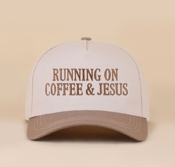 Running on Coffee & Jesus Hat