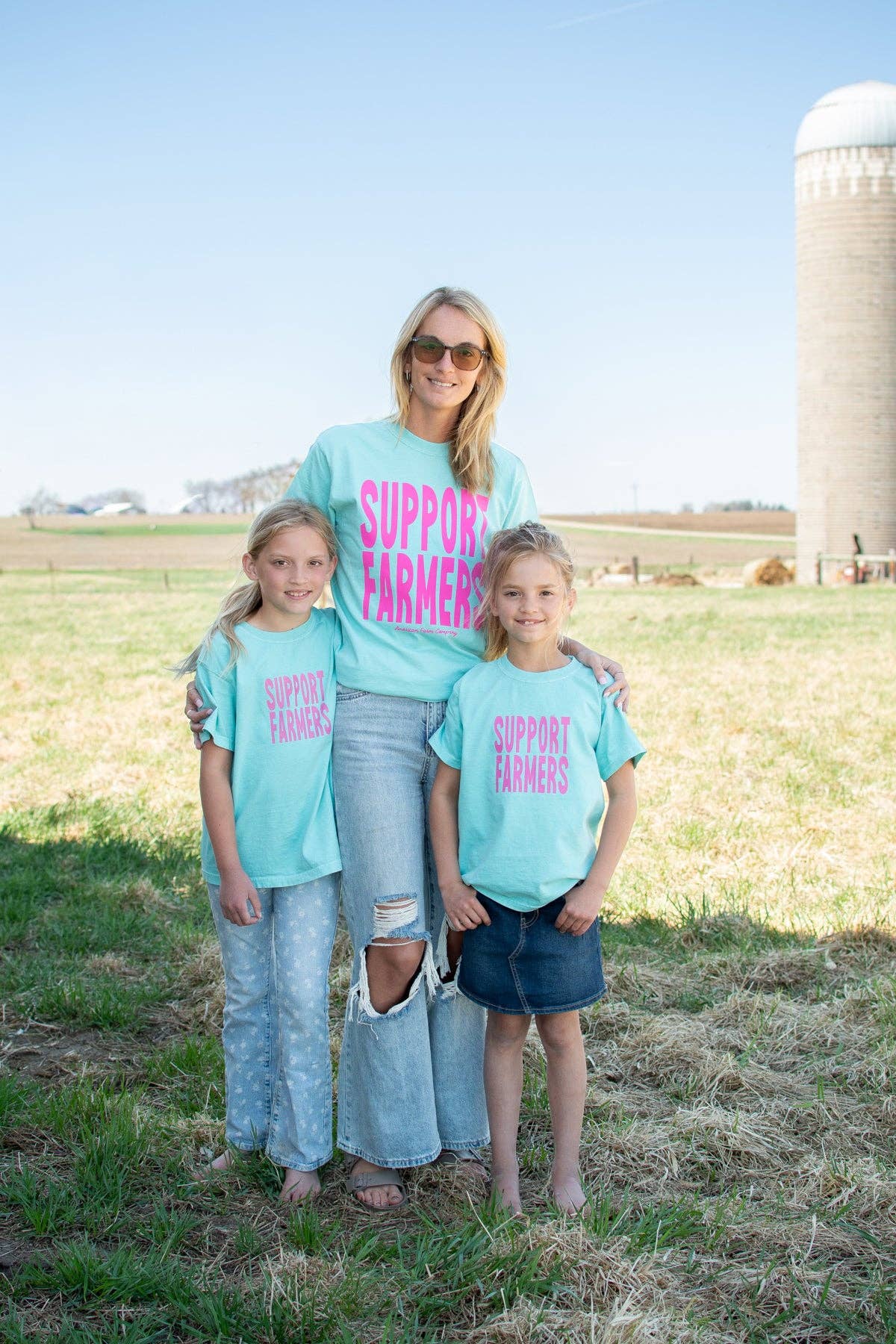 Western 'Support Farmers' Graphic Tee