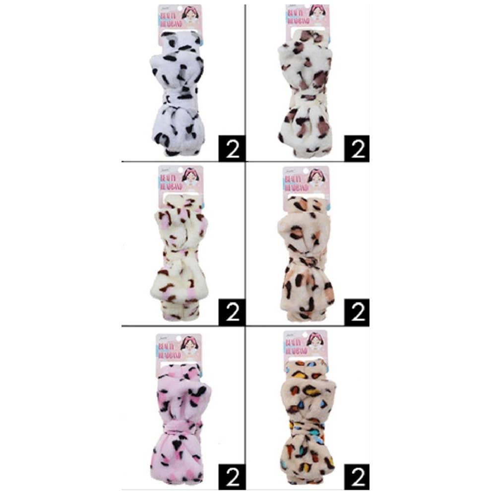 Leopard Print Shower Headwrap