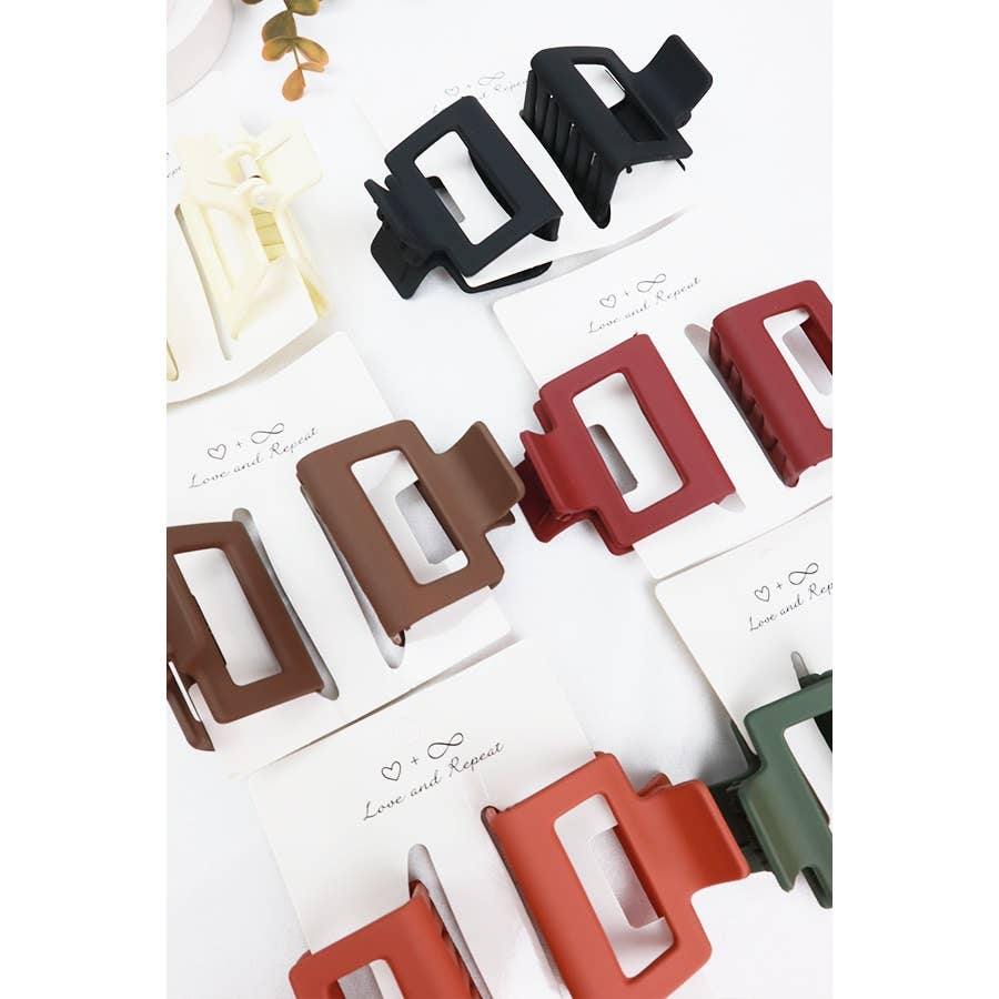 Small Rectangle Hair Claw