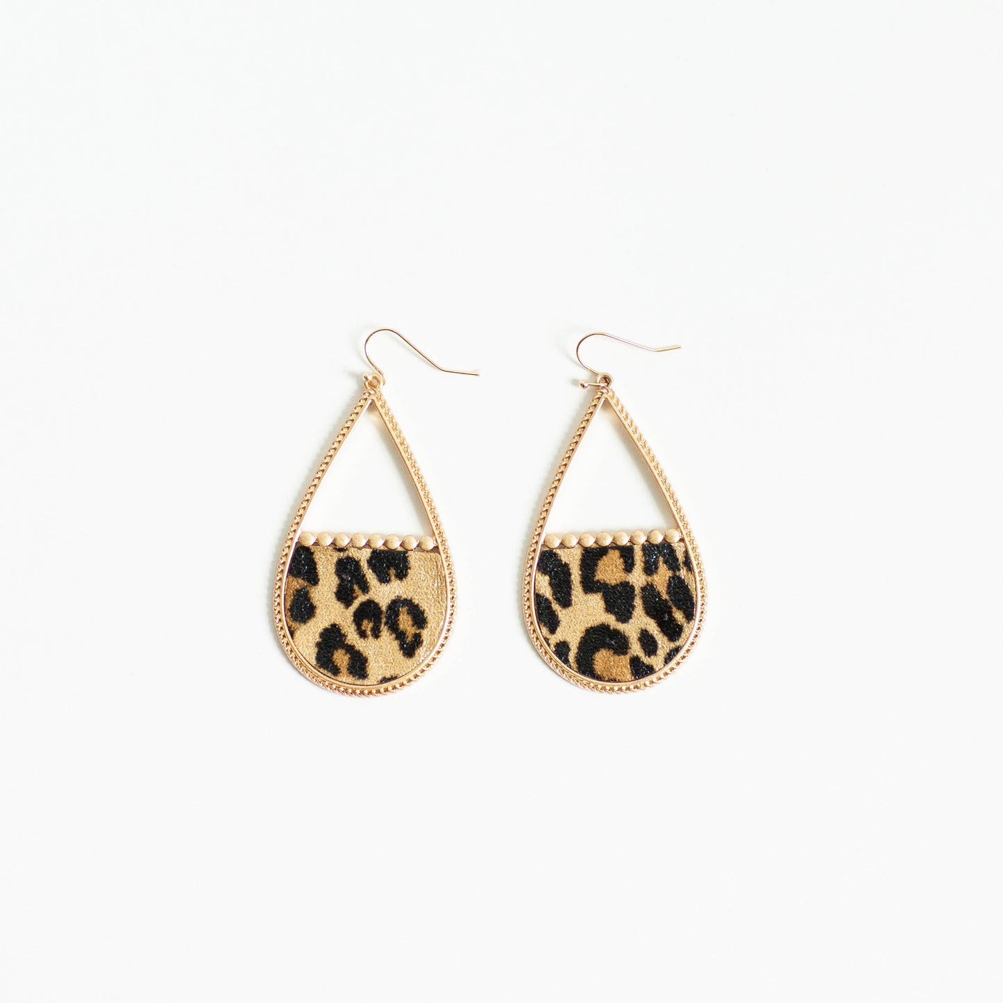 Emily Earring - Leopard