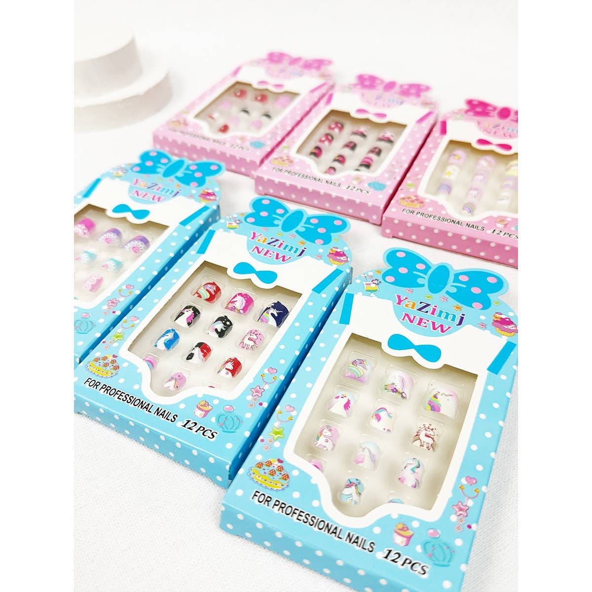 Adorable Press On Kids Nails Set
