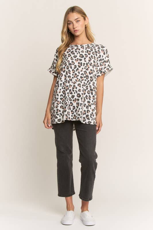 Animal Print Top