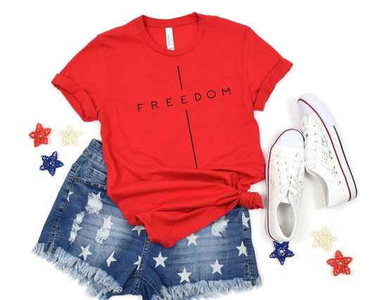 Freedom Cross Tee