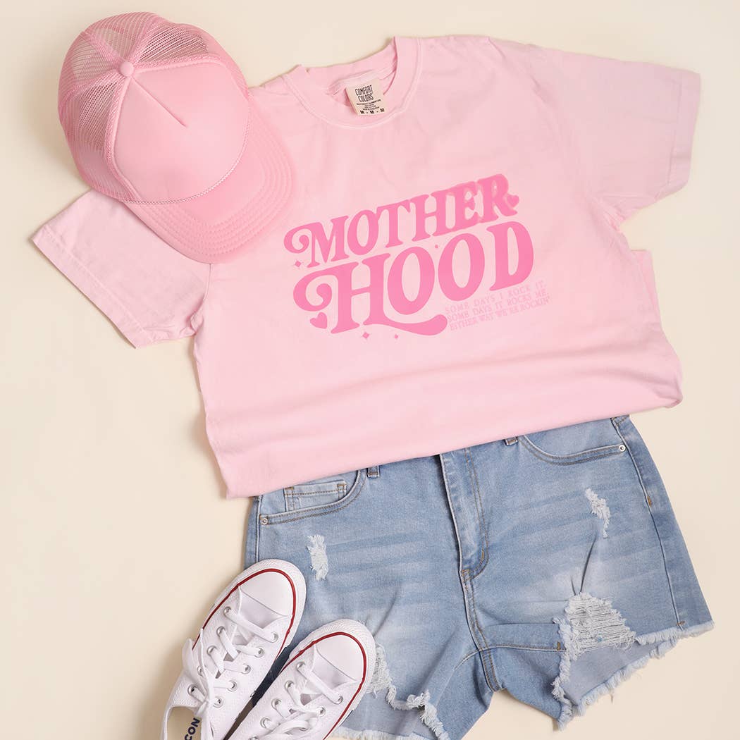 Motherhood comfort colors tee
