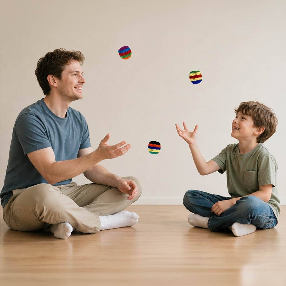 Crochet Hacky Sack Toy Balls